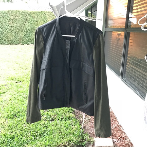 Pleather and cotton - Picture 1 of 2